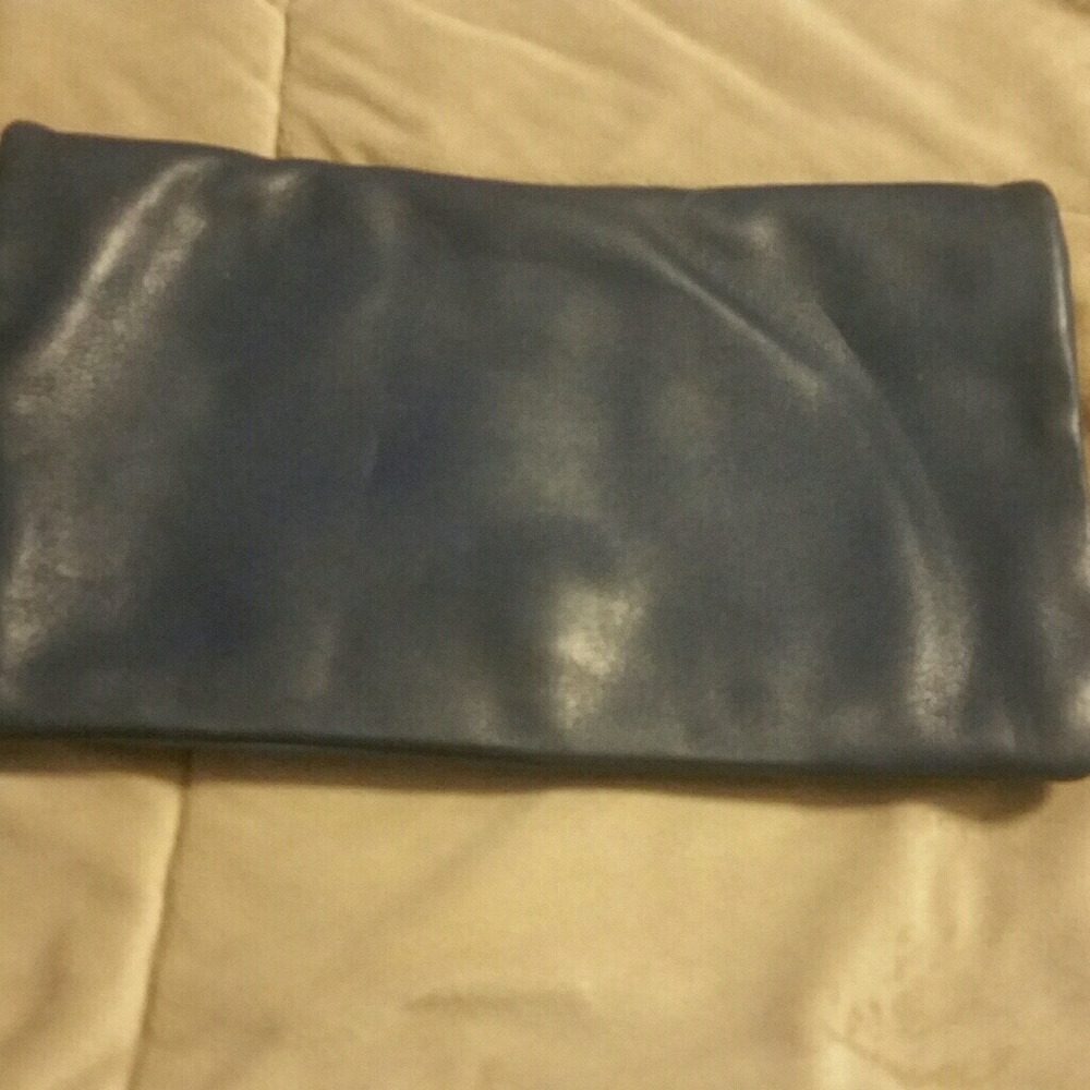 Ann Taylor leather clutch